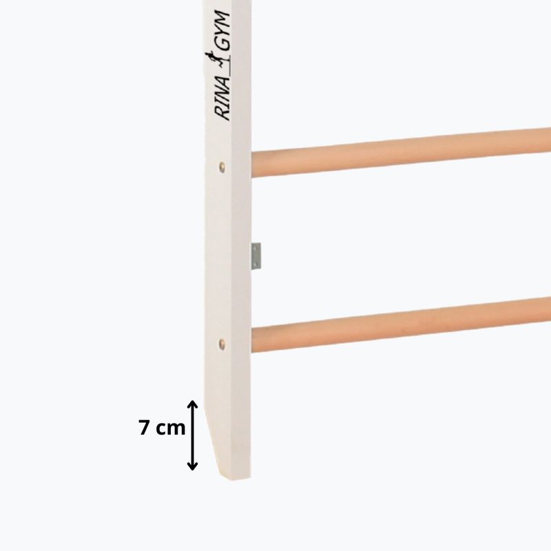 Драбинка гімнастична RINAGYM 2W1 gimnastyczna white 11