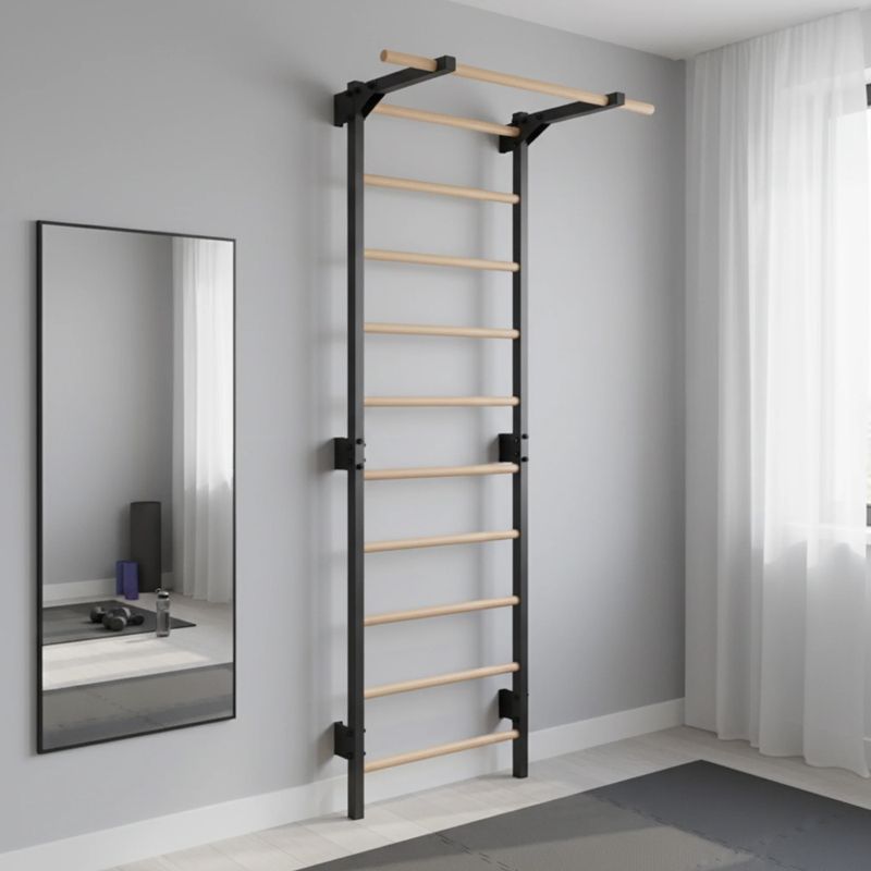 Драбинка гімнастична RINAGYM Steel Pure graphit 14