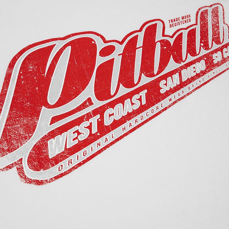 Футболка чоловіча Pitbull West Coast Red Brand біла 219029000101 3