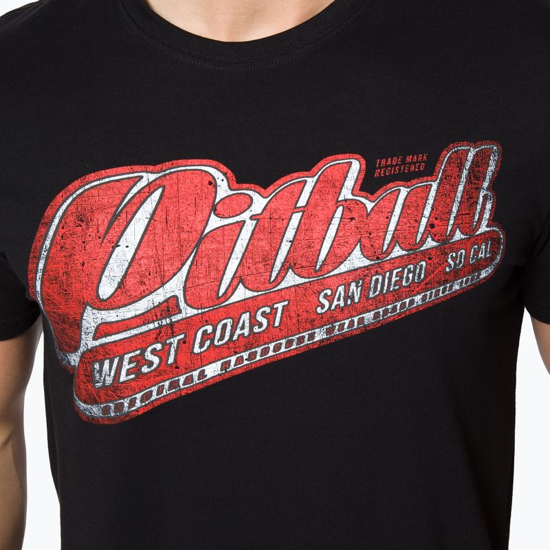 Футболка чоловіча Pitbull West Coast Red Brand чорна 219029900001 4