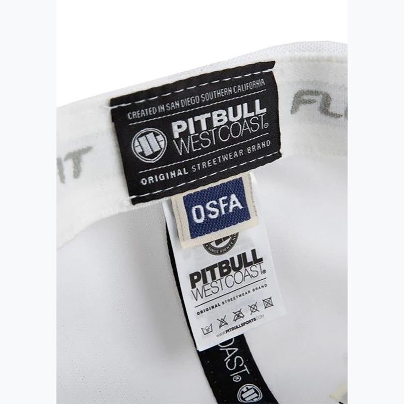 Бейсболка Pitbull Snapback Seascape біла 6