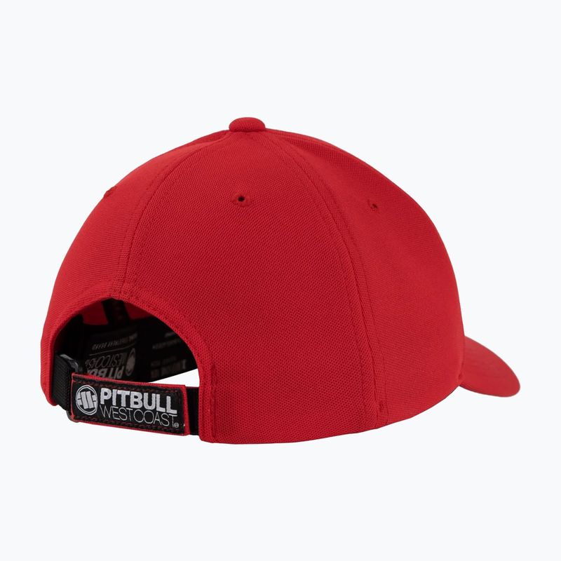Бейсболка Pitbull Snapback Seascape червона 2