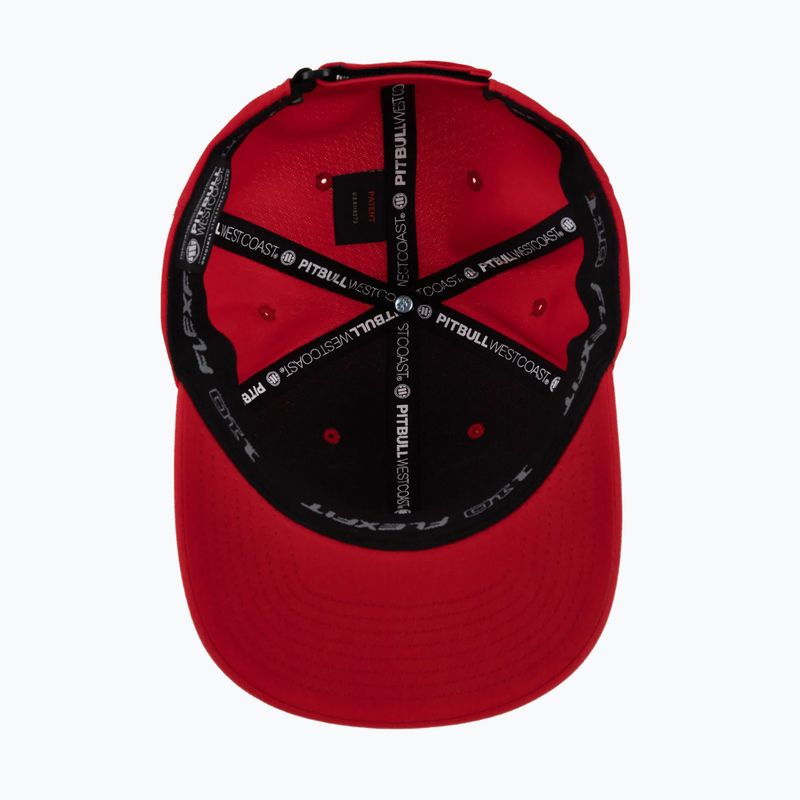 Бейсболка Pitbull Snapback Seascape червона 3