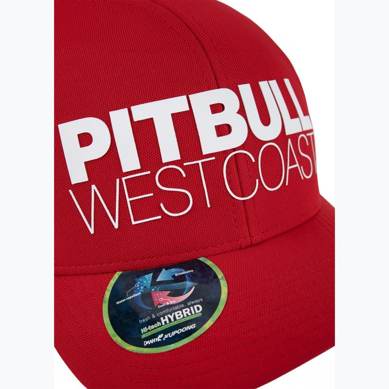 Бейсболка Pitbull Snapback Seascape червона 4