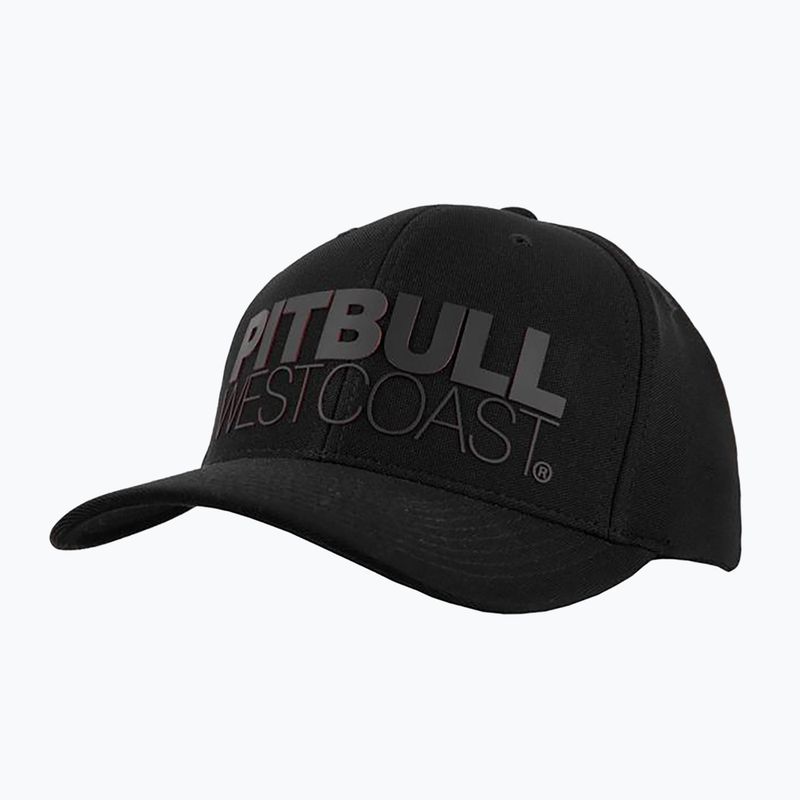 Чоловіча бейсболка Pitbull West Coast Snapback Seascape чорно-червона з принтом