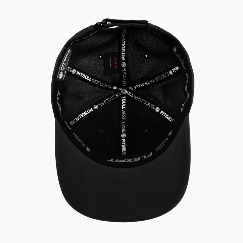 Бейсболка Pitbull Snapback Seascape з чорно-червоним принтом 3