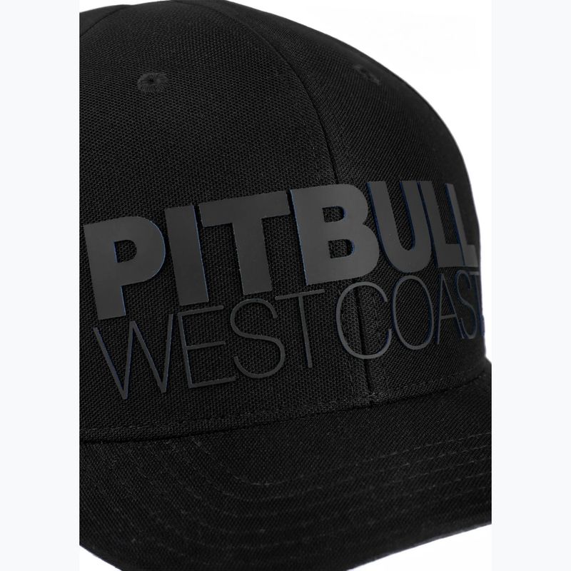 Бейсболка Pitbull Snapback Seascape з чорно-червоним принтом 4