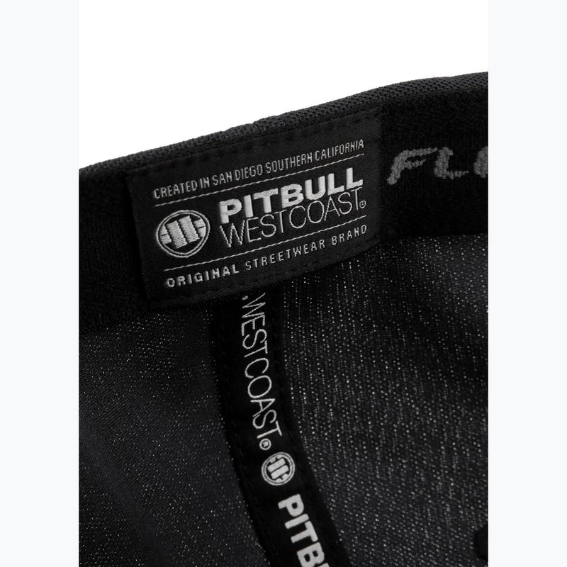 Бейсболка Pitbull Snapback Seascape з чорно-червоним принтом 6