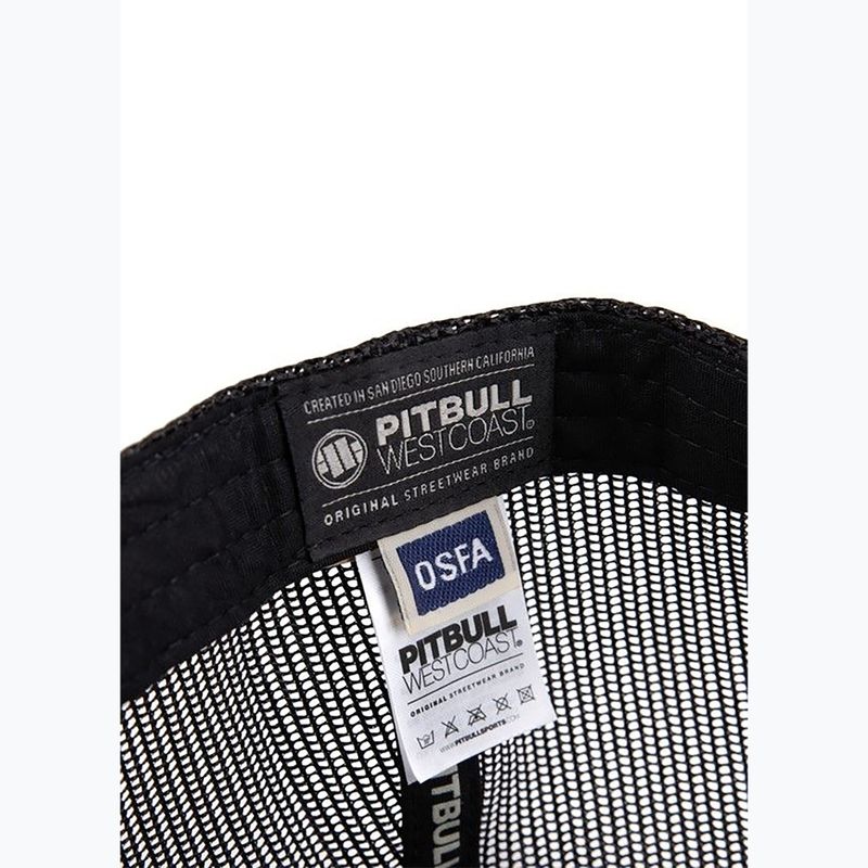 Кепка Pitbull Mesh Snapback Dogs black 6