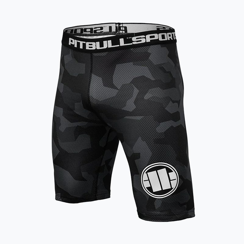Шорти компресійні чоловічі Pitbull West Coast Shorts Dillard grey camo