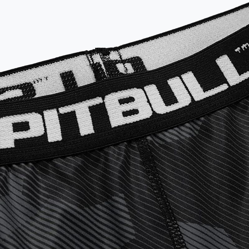 Шорти компресійні чоловічі Pitbull West Coast Shorts Dillard grey camo 3