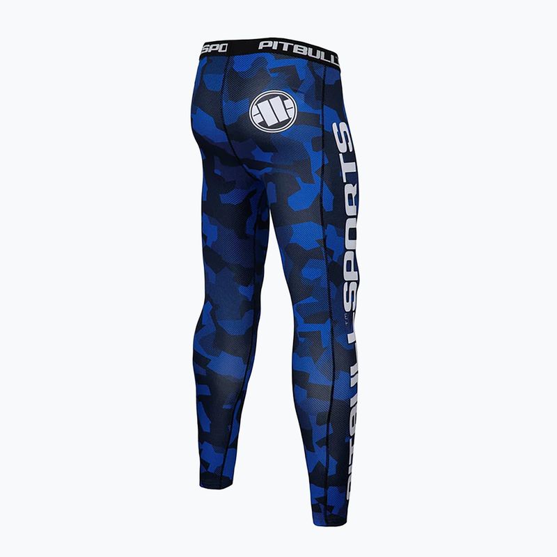 Легінси чоловічі Pitbull West Coast Compr Pants Dillard blue camo 2