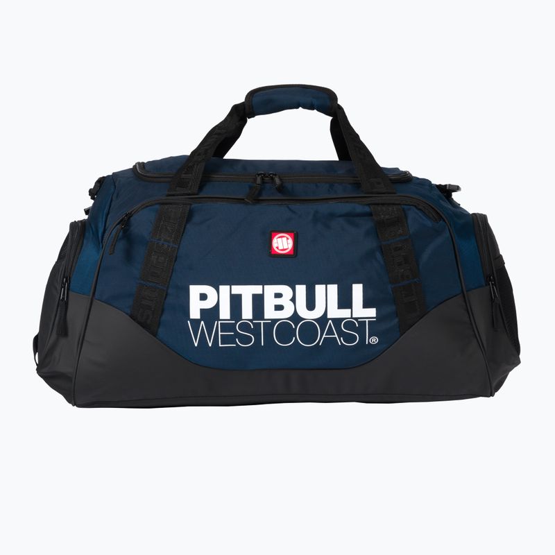 Сумка тренувальна чоловіча Pitbull West Coast TNT Sports 50 l black/dark navy
