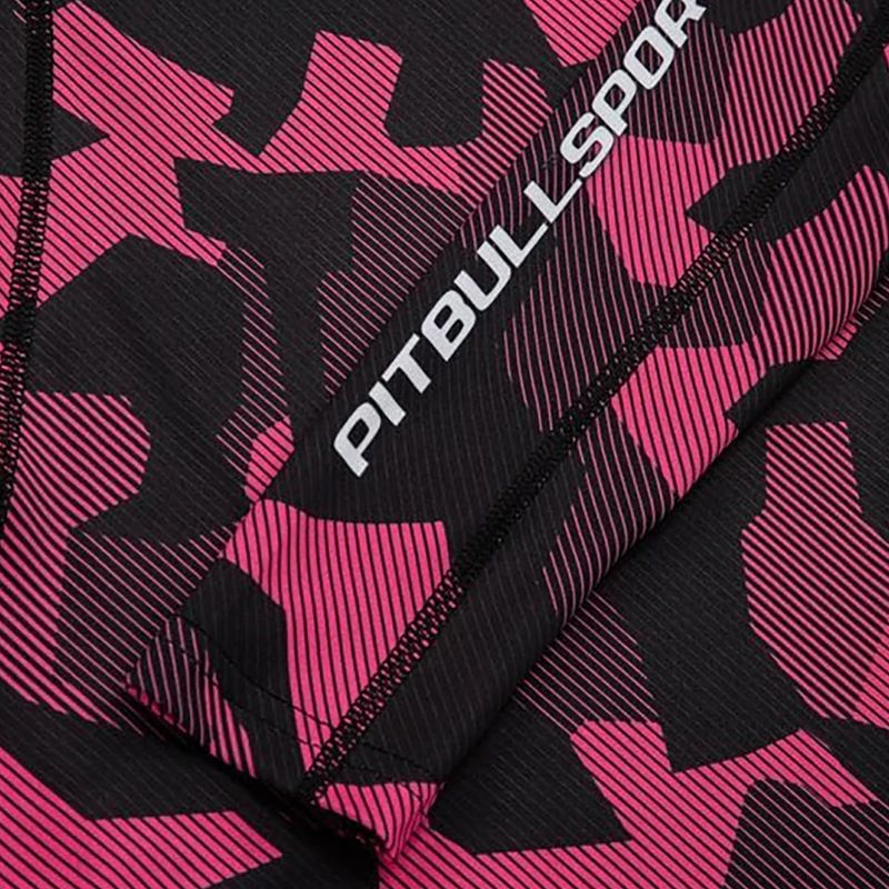 Рашгард лонгслів жіночий Pitbull West Coast L-S Rash Dillard pink camo 3