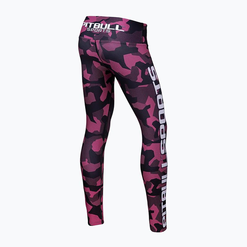 Легінси жіночі Pitbull West Coast Compr Pants Dillard pink camo 2