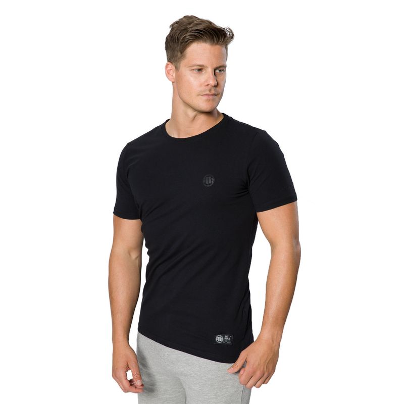 Футболка чоловіча Pitbull West Coast Slim Fit Lycra Small Logo black