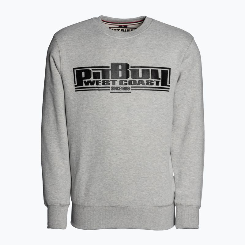 Кофта чоловіча Pitbull West Coast Classic Boxing 21 сіра 1194011500037