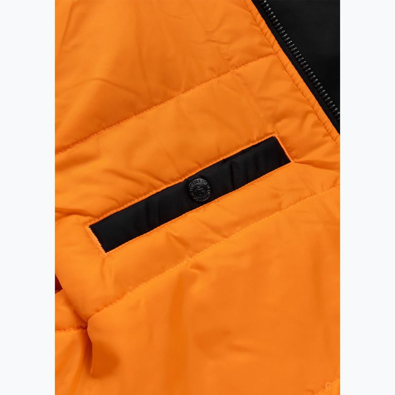 Чоловіча куртка Pitbull Sherpa Hooded Bomber black 15