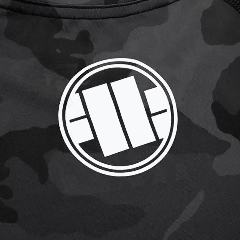 Рашгард жіночий Pitbull West Coast Rash T-S All black camo 5