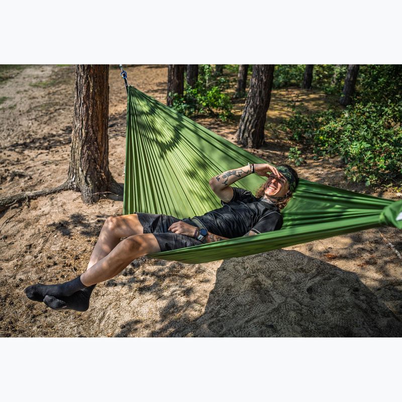 Гамак туристичний Lesovik Bright treetop green 6
