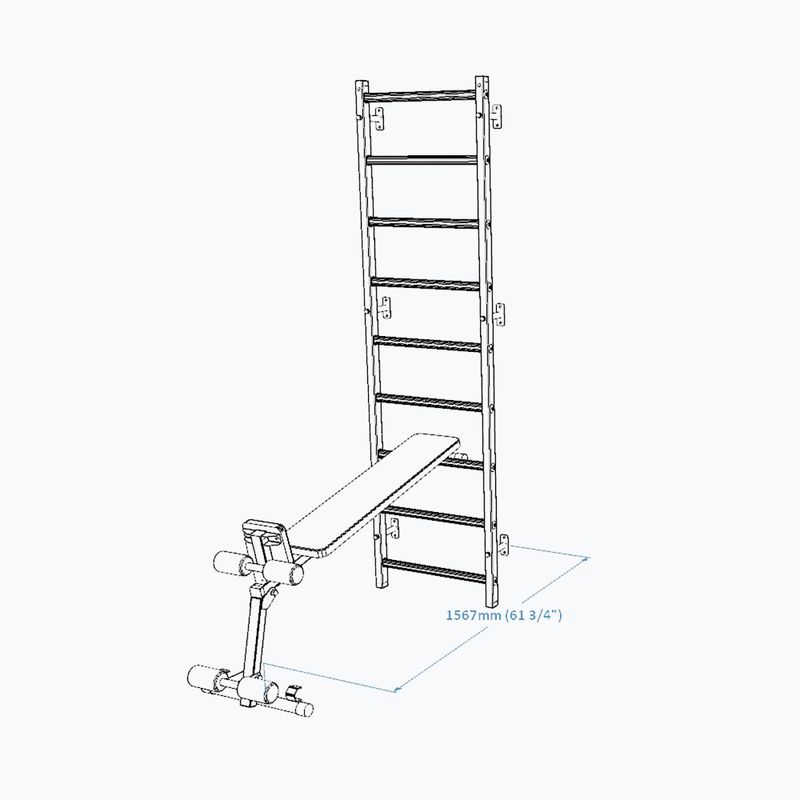 Лавка тренувальна BenchK BK-B310B/710B 3