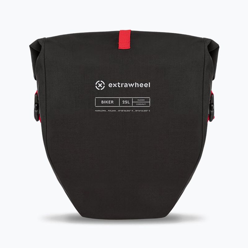 Сумка-багажник для велосипеда Extrawheel Biker Premium 2 x 25 l black 4