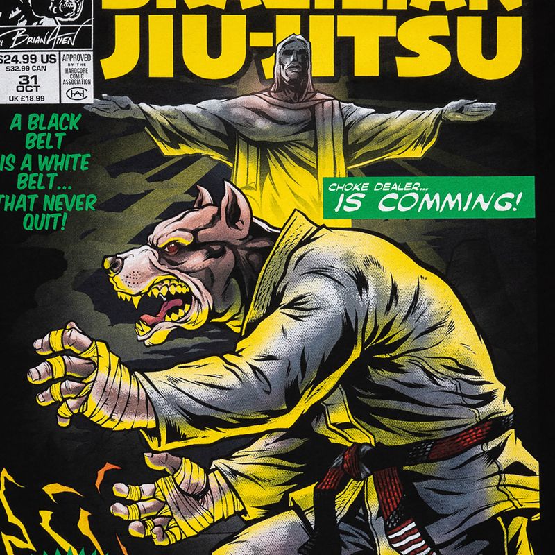 Футболка чоловіча Pitbull West Coast Master Of BJJ black 4