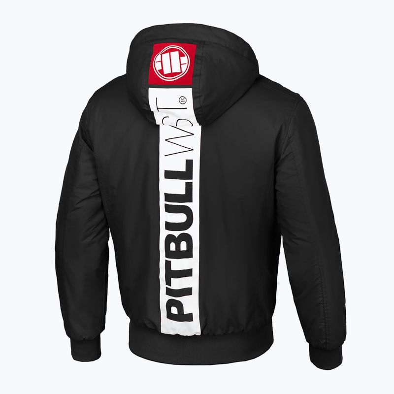 Куртка зимова чоловіча Pitbull West Coast Cabrillo Hooded black 2