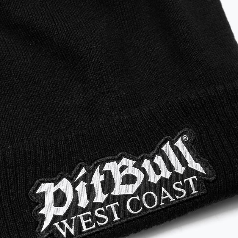 Шапка зимова Pitbull Beanie Bubble One Tone Old Logo black 2