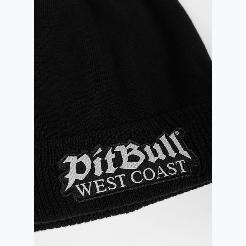 Шапка зимова Pitbull Beanie One Tone Old Logo black 2