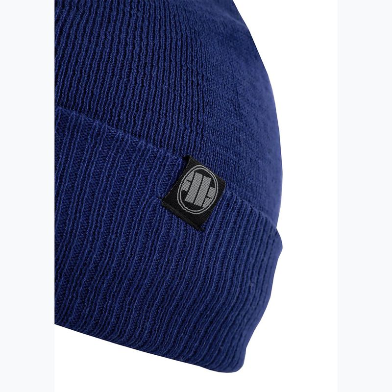 Шапка зимова Pitbull West Coast Beanie Small Logo royal blue 3