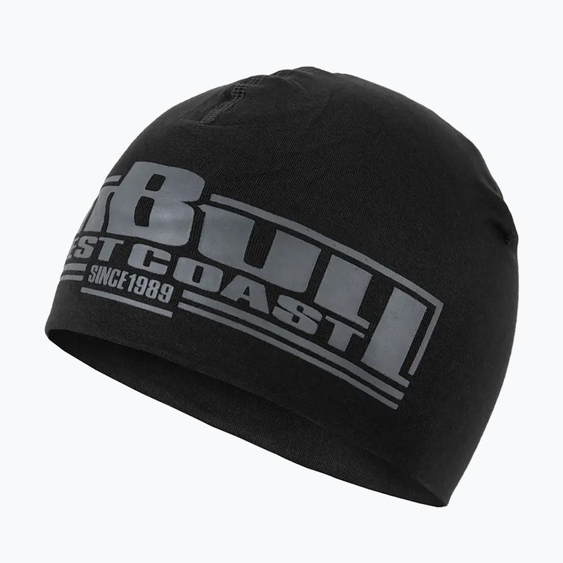 Pitbull West Coast Beanie Classic Boxing зимова шапка чорна/чорна 2
