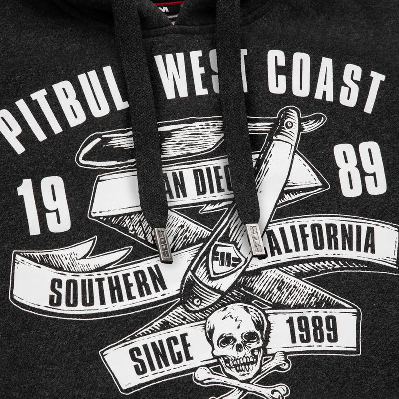 Кофта чоловіча Pitbull West Coast Oldschool Razor сіра 120403180003 3