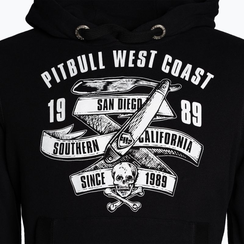 Кофта чоловіча Pitbull West Coast Oldschool Razor чорна 120403900004 3