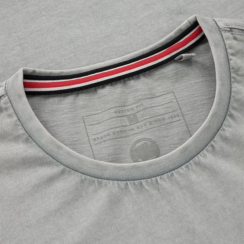 Футболка чоловіча Pitbull West Coast Small Logo Denim Washed сіра 211020150004 3
