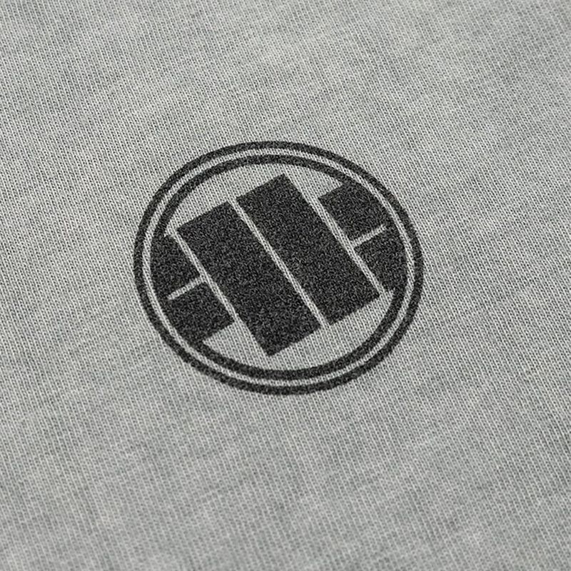 Футболка чоловіча Pitbull West Coast Small Logo Denim Washed сіра 211020150004 4