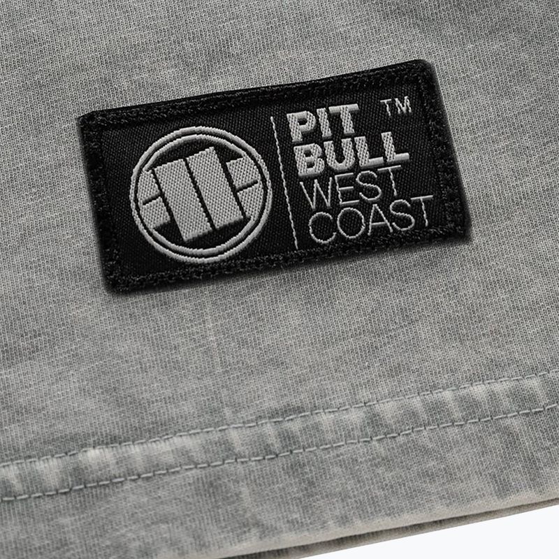 Футболка чоловіча Pitbull West Coast Small Logo Denim Washed сіра 211020150004 6