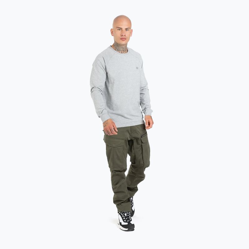 Кофта чоловіча Pitbull West Coast  Small Logo Spandex 210 сіра 231005150002 2