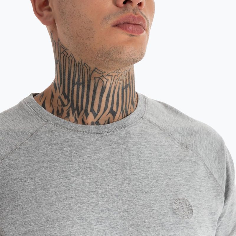 Кофта чоловіча Pitbull West Coast  Small Logo Spandex 210 сіра 231005150002 6