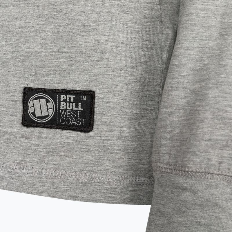 Кофта чоловіча Pitbull West Coast  Small Logo Spandex 210 сіра 231005150002 9