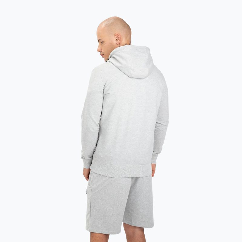 Кофта чоловіча Pitbull West Coast Small Logo French Terry 220 сіра 131902150003 3