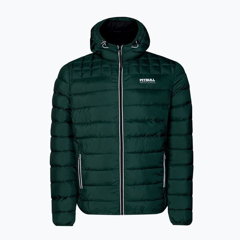 Куртка зимова чоловіча Pitbull West CoastPadded Hooded Seacoast зелена 529104390004