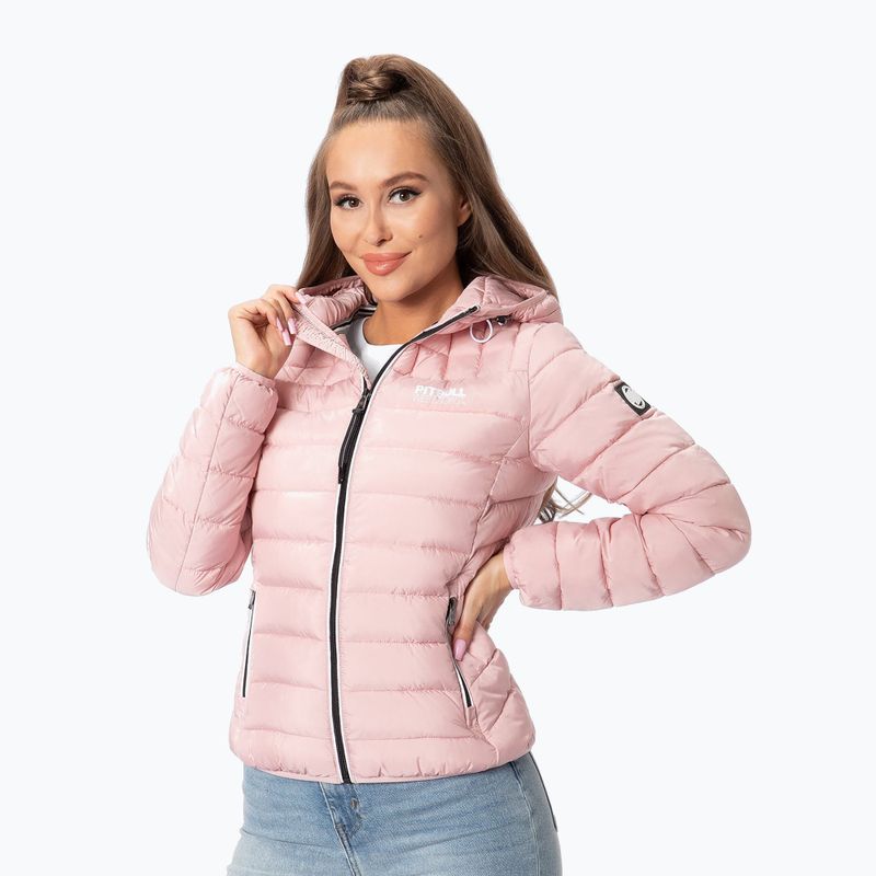 Пуховик жіночий Pitbull West Coast Seacoast powder pink