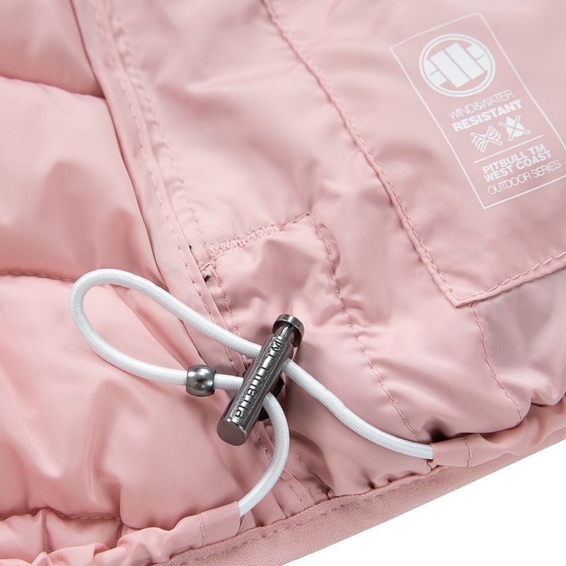 Пуховик жіночий Pitbull West Coast Seacoast powder pink 9