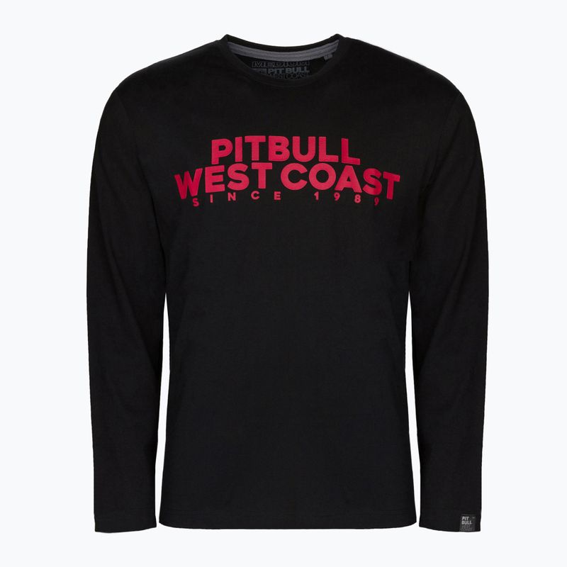 Лонгслів чоловічий Pitbull West Coast Since 89 чорний 231011900003