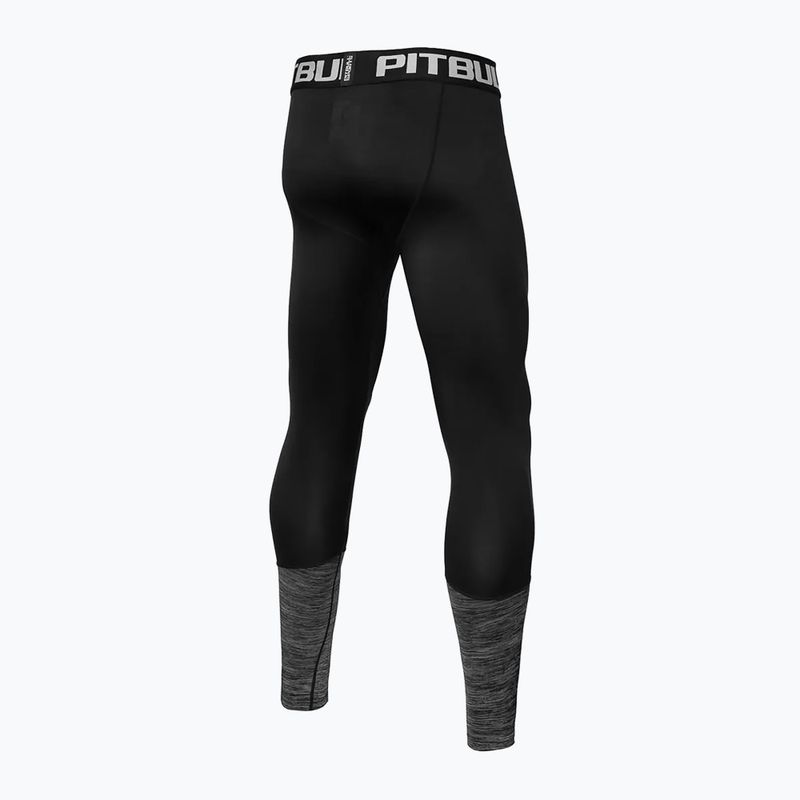 Легінси чоловічі Pitbull West Coast Performance Small Logo black 2