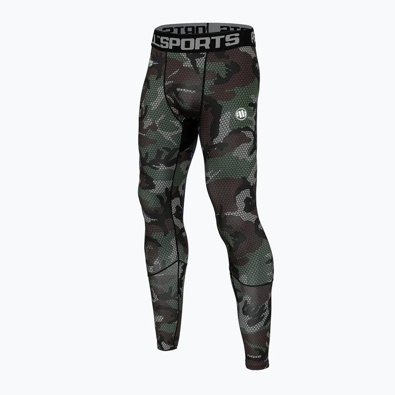 Легінси чоловічі Pitbull West Coast Net Camo Woodland Camo woodland camo