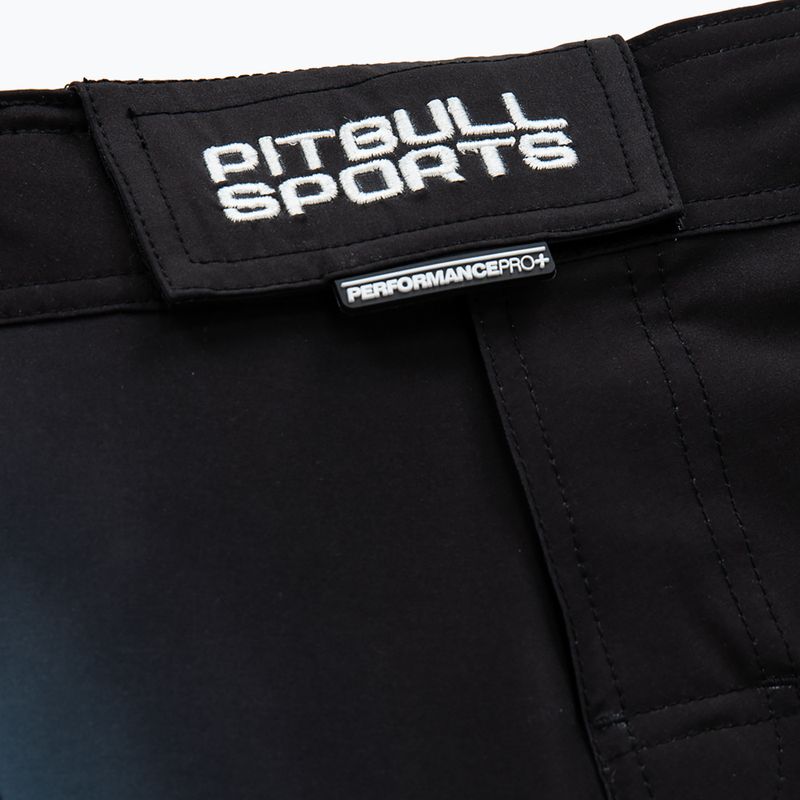 Шорти для грепплінгу чоловічі Pitbull West Coast Grappling Master Of Boxing black 11