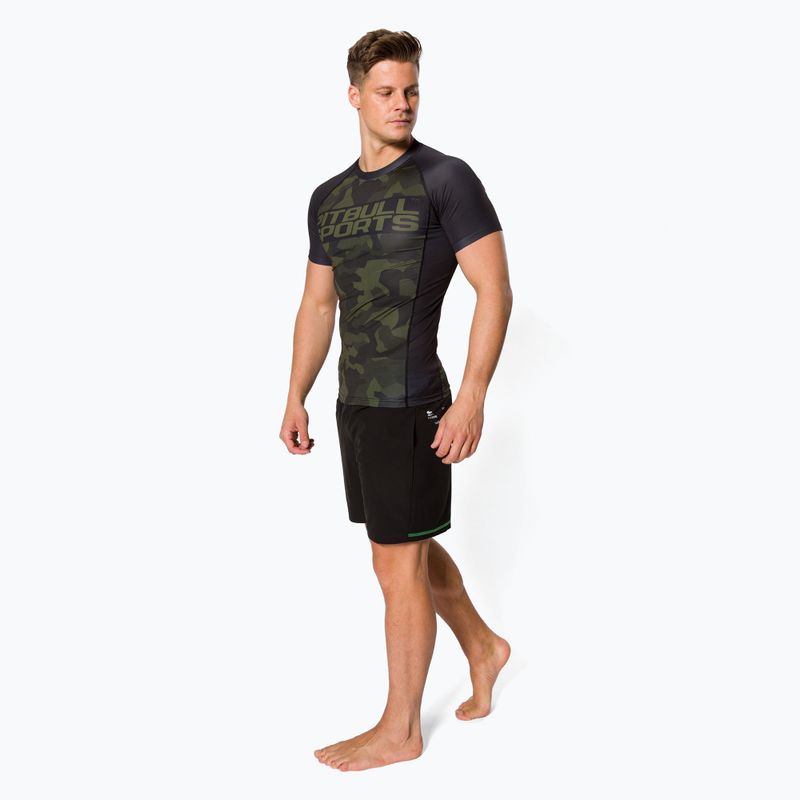 Рашгард чоловічий Pitbull West Coast T-S Rash Dillard olive camo 2