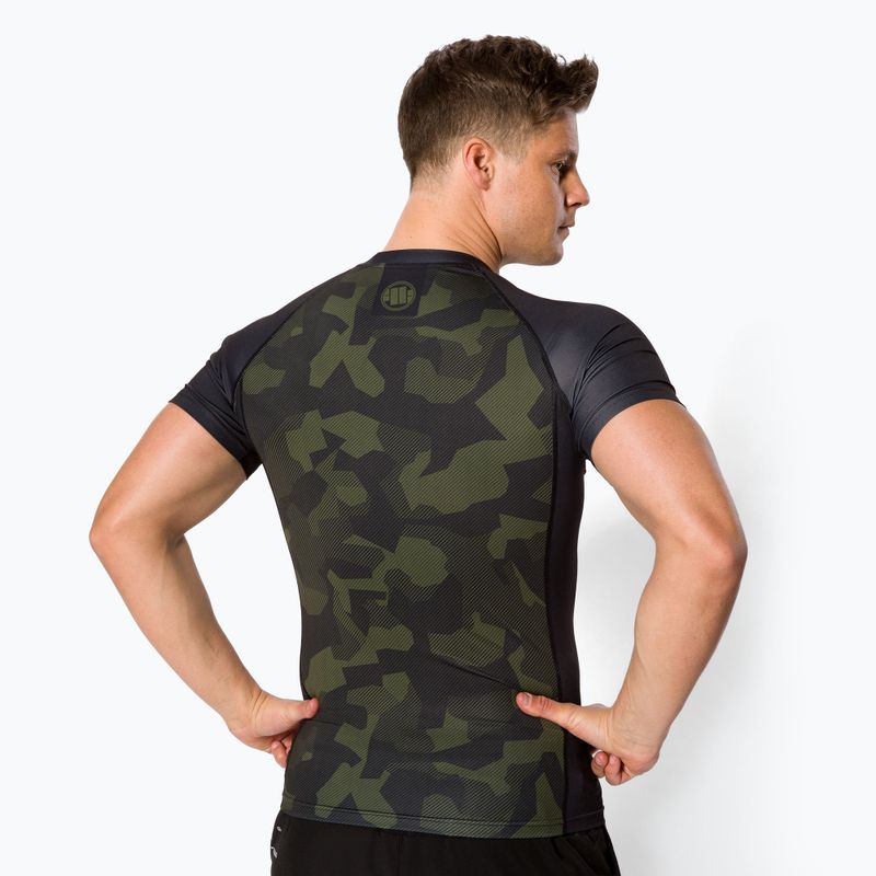 Рашгард чоловічий Pitbull West Coast T-S Rash Dillard olive camo 3